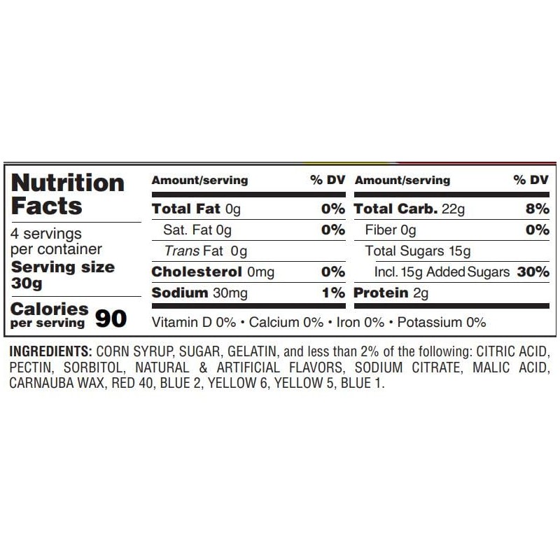 Gurley's Assorted Gummi Bears, Soft and Fruity Chewable Candy (Pack