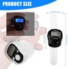 2PCS Tally Counters, Hand Finger Counters Electronic Number Clicker Counter