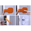 Decoralin Door Handle Jig Spindle Marking Template, 45mm, 57mm and