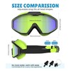 NSSIW Swim Goggles Swimming Kids-Goggles: Anti Fog No Leak with