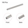 sourcing map 1.5x18mm Dowel Pins, 100pcs 304 Stainless Steel Round