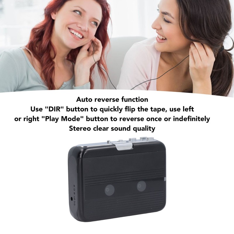 Bluetooth Cassette Player USB Or AA Battery Powered 3.5mm Jack