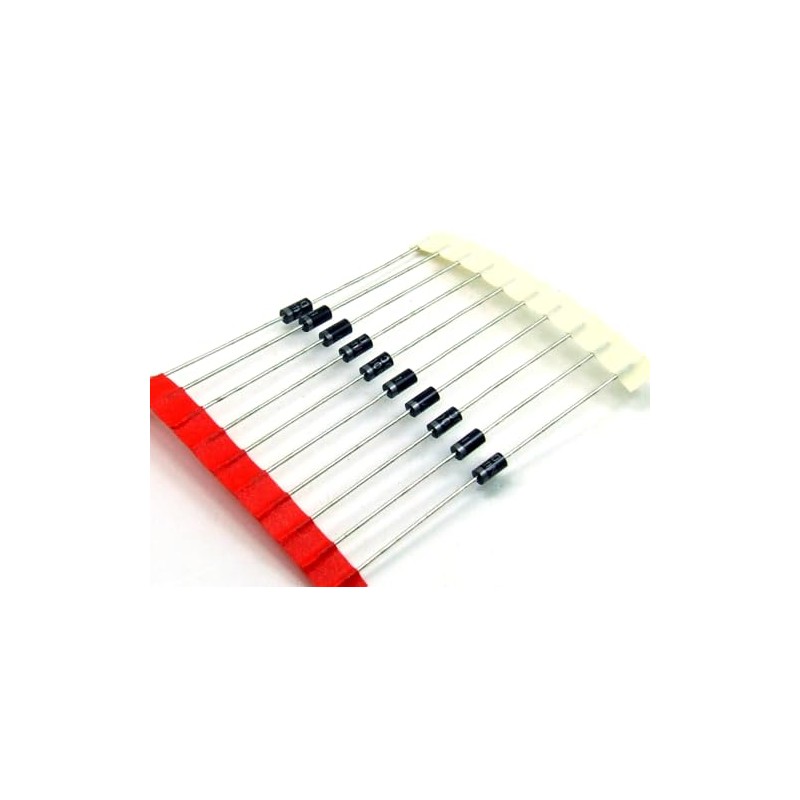 POPESQ® Diode Rectifier BY133 1A 1.3kV THT #A642 Pack of