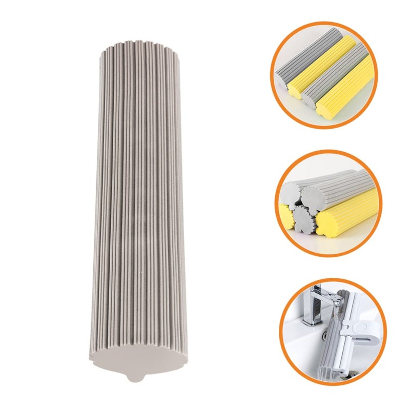 Ipetboom Sponge Mop Cotton Head Mop Head Refills for Home