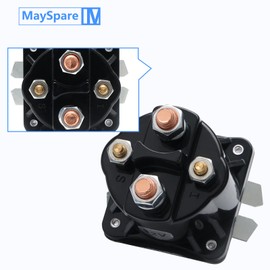 MaySpare 12V 4 POST Solenoid Relay, intermittent work, Compatible with Monarch Bucher SAZ4201GJ 07522, Waltco Maxon 75089822 75089831 262939 263061