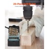 M35 High Speed Steel Drill Bit Set 29 Pcs TiCN
