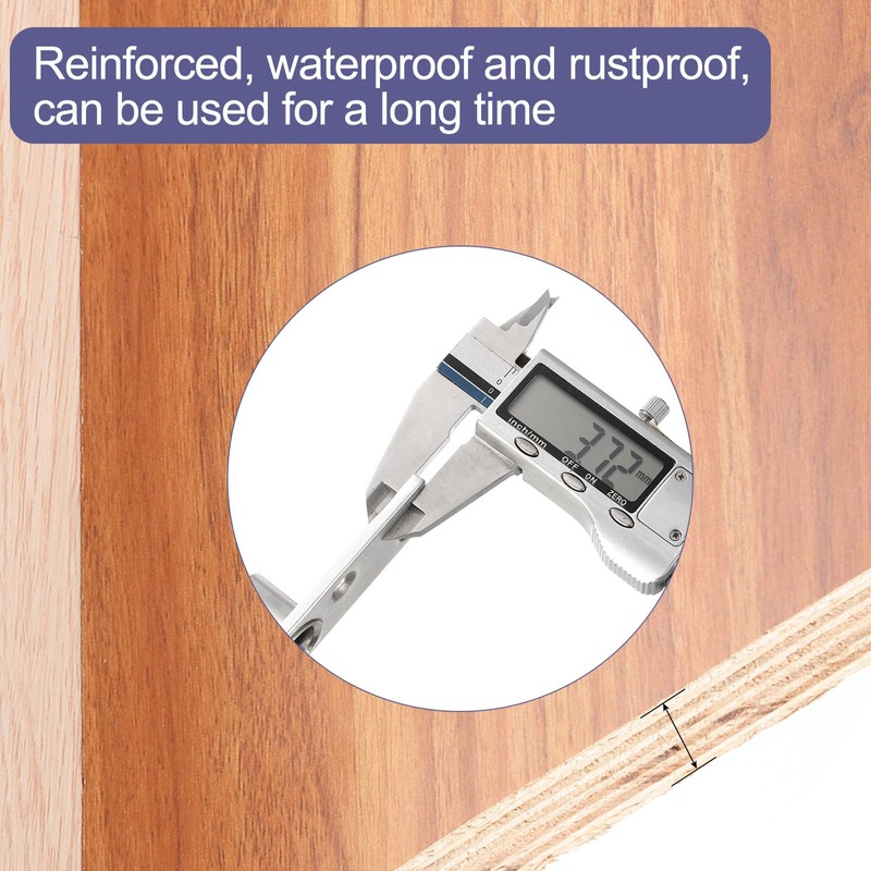sourcing map 4 Pcs Door Pivot Hinge 360 Degree Rotating