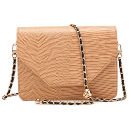 lola mae 2” Wide Shoulder Strap Replacement for Handbags Adjustable Removable Guitar Canvas Crossbody Belt for Purse (Black Chain- C305)