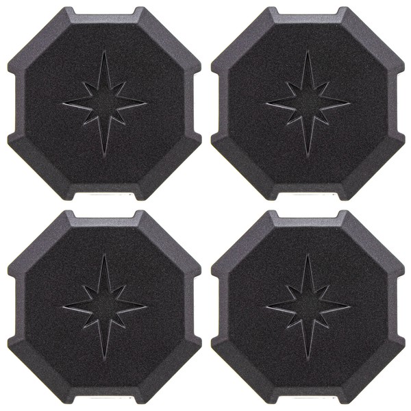 Polaris 1523993-655 Black Rim Caps 2014-2021 RZR 1000 900 XP
