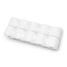 (10 Rolls) 2 1/4 x 230ft 1-Ply Thermal Paper BPA Free Cash Register Tape Sharp 01PU, 01PU, ER-A520, ER-A530, UP-700, XE-A201, XE-A202, XE-A302 Citizen CBM262, CBM270