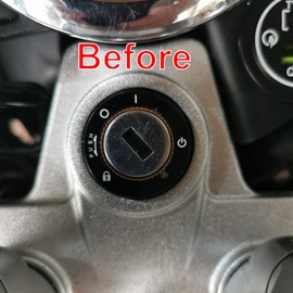 Aluminum Main Switch Cover Compatible with Honda Monkey 125, CT125, Todax 125 All Models (Blue)