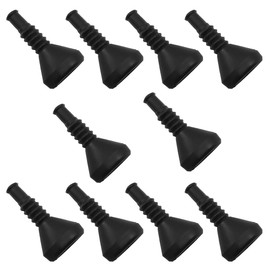 POFET 10Pcs Seal Rubber Grommets, 4-Pin Super Seal Rubber Grommets, Automotive Wiring Harness DJ7041-1.5-21-3 Wire Guide Rubber Sleeve, Car Connector Rear Clamp
