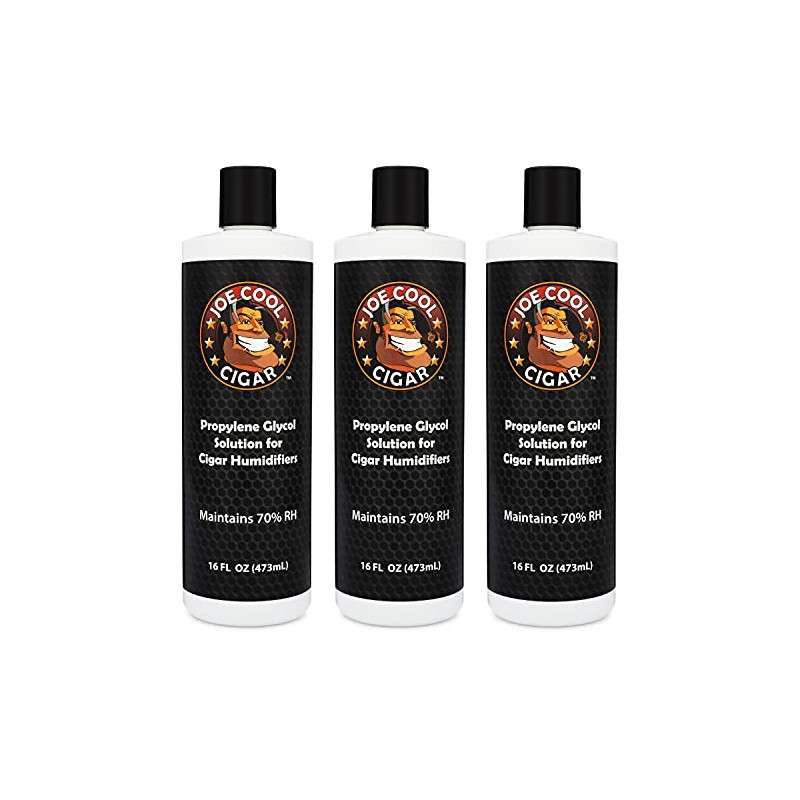 Joe Cool Cigar Propylene Glycol Humidor Solution for Cigar Humidifiers