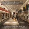 KYOTECH LED Surface-Mounted Spotlight, Flat, Swivelling, Surface-Mounted Ceiling Light, Diameter