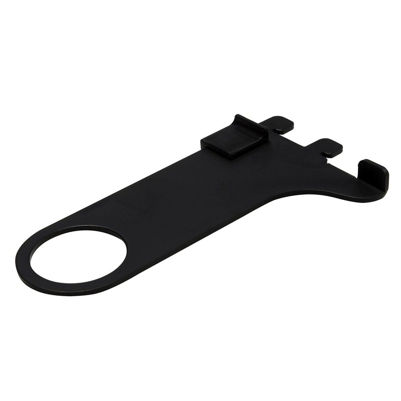 Wake Sangyo WPS045 Pipe Bracket, Shelf Bracket, Black, Hole Diameter