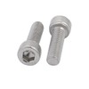 Sourcingmap M6x20mm 0.75mm Pitch 304 Stainless Steel Hex Socket Head