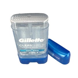 Gillette Deodorant Gillette Cool Wave 72HR Sweat Protection Goes On Clear 3.8 oz   (NWOB)