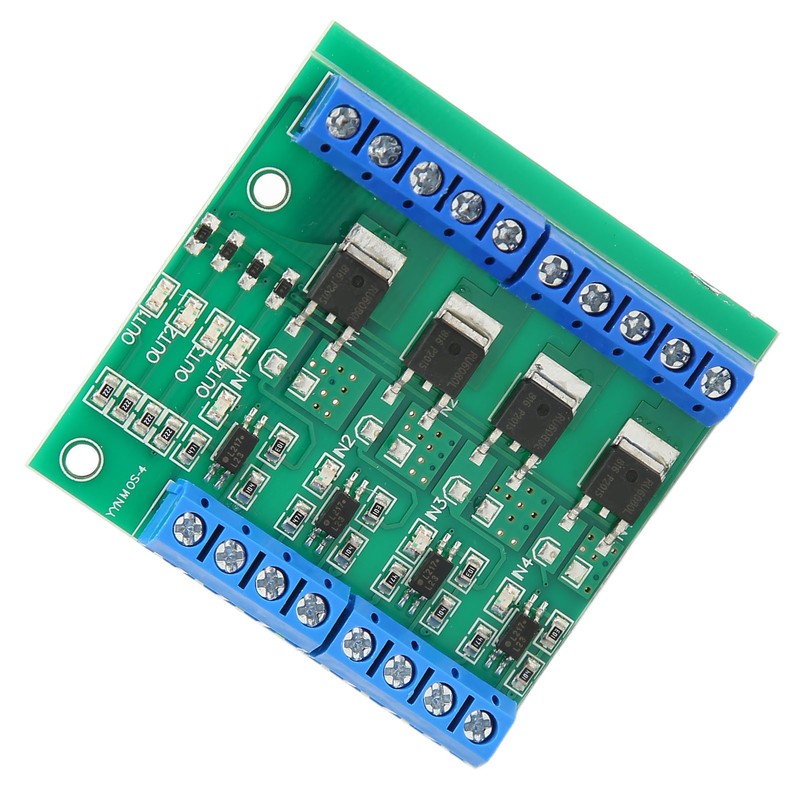 MOS Driver Module 4 Way Field Effect PLC Amplifier Board