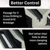 Buyohlic SGI V Block Jig Fixture For Center Drilling of