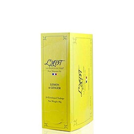 LMDT Lemon & Ginger Enveloped Teabags, 24 Count