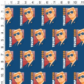 GRAPHICS & MORE Gold Trump 2020 Gift Wrap Wrapping Paper Rolls