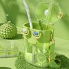 Kawaii Water Bottle Fashion Plastic Double Drinking Water Bottle with