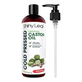 Shiny Leaf  Shampoo Anticaída De Cabello Con Aceite Castor Unisex
