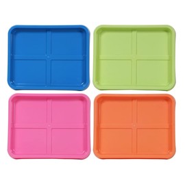 Teaching Tree xClassroom Play Trays - 4 Count - 9.5 x 7.5 Inches
