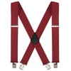 BoiLafiYon Suspenders for Men with Heavy Duty Clip, 2" Wide