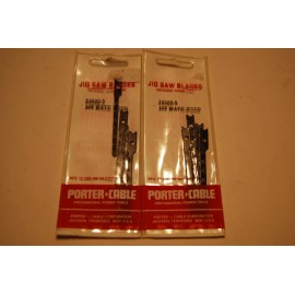PORTER-CABLE U-Shank Jig Saw Blades 12500-5 12T wave wood 10 blades
