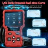 OBD2 Scanner Code Reader, Engine Light Diagnostic Tool, Battery Voltage