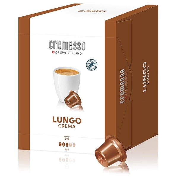 Cremesso Lungo Crema, Coffee Enjoyment Cream & Aromatic, XXL Box
