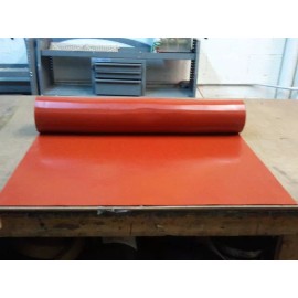 ALL ABOUT RUBBER SILICONE RUBBER ROLL HIGH TEMP 1/16 THK X 18 "WIDE x 36" LONG  FREE SHIPPING