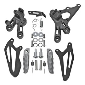 TCMT Front Footpegs Footrest Pedals Bracket Set Fit For Yamaha YZF R7 2022-2024 BEB-27443-00-00