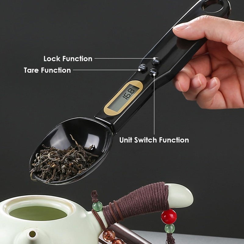 1 Piece Electronic Measuring Spoon, Food Weighing Spoon, Kitchen Electronic