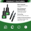 Japtend Fuel Line Quick Connect Set, 2 Sets Fuel Line