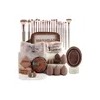 42 Pcs Brochas Maquillaje Profesional Esponjas Neceseres