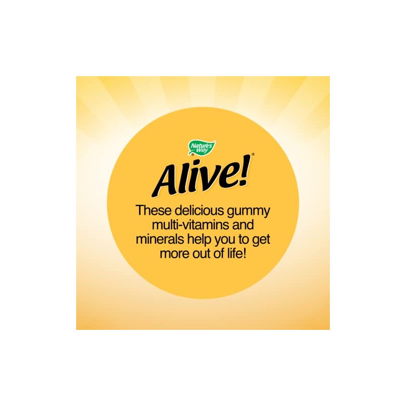 Alive! Women's Energy Multivitamins - 60 chewable Gummies