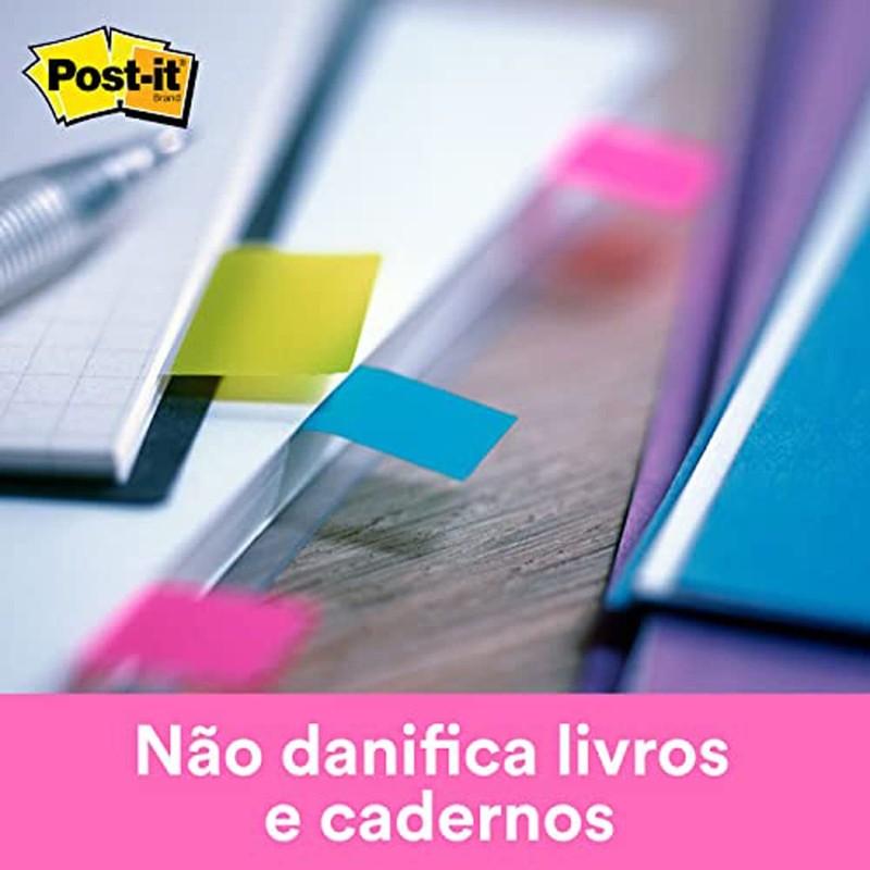 Post-it Highlighting Flags, 35/Dispenser, 4 Dispensers/Pack.47 in Wide, Assorted Bright