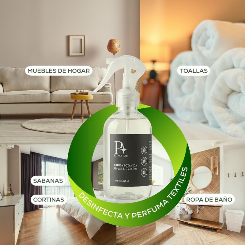 Bruma Aromática Solara, 225 Ml - Aromatizante Ambiental y Textil