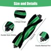 ECOMAID 4 Pack Replacement Multi-Surface Rubber Roller Brushes Compatible for