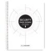 BookFactory Security Pass Down Log Book/Security Guard Journal – Wire-O