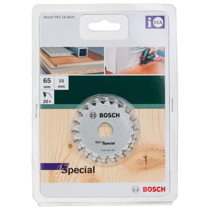 Bosch 2609256 °C83 Plunge Saw Circular Saw Blade for Handheld Circular Saws/65 x