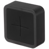 Yamazaki 4249 Magnetic Kitchen Towel Holder, Black, Approx. W 2.2