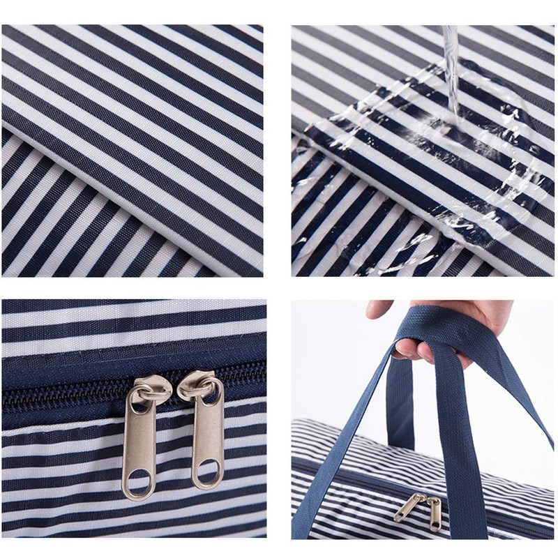 Waterproof Thick Large Storage Bag 600D Oxford Organizer Travel Luggage
