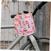 Gatuida Large Bike Handlebar Bag Practical Electric Bike Front Pocket
