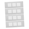 ABOOFAN 4PCS Air Vent Cover Heavy Duty Louvered Grille for