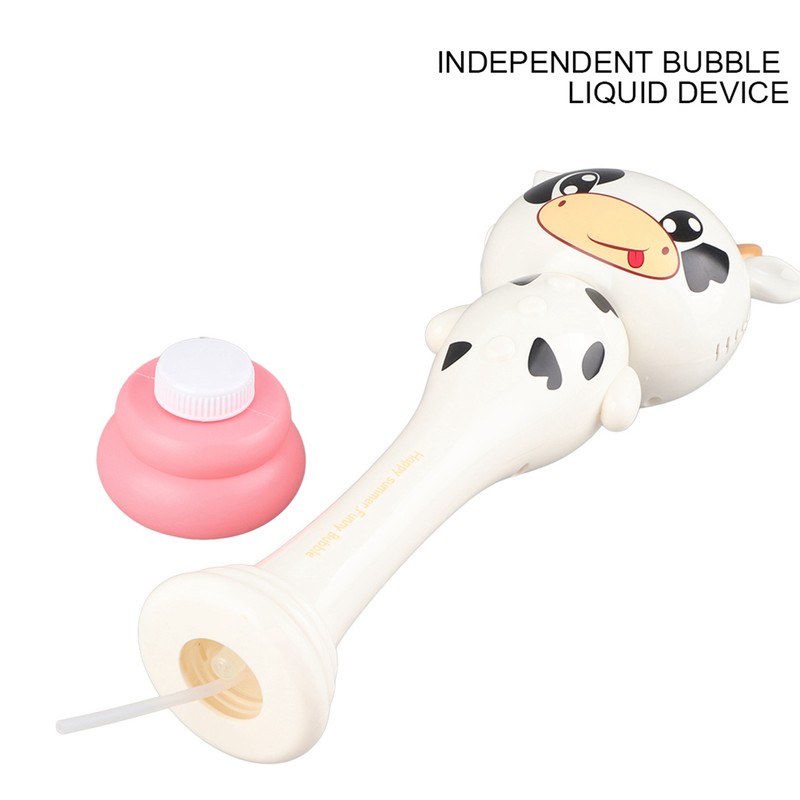 Bubble Blower Wand Boys Girls Toddlers Electronic Bubble Blowing Toy