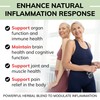 USDA Organic Inflammatory Support Drops - Turmeric Curcumin, Ginger, Boswellia