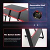 PayLessHere L Shaped Desk Corner Gaming Desk Computer Desk with